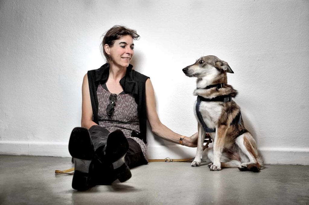  Birgit Ramsauer e il cane Sola 