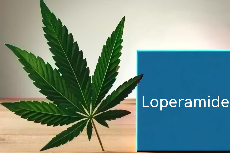 Cannabis and Loperamide (e.g. Imodium, Lopedium)